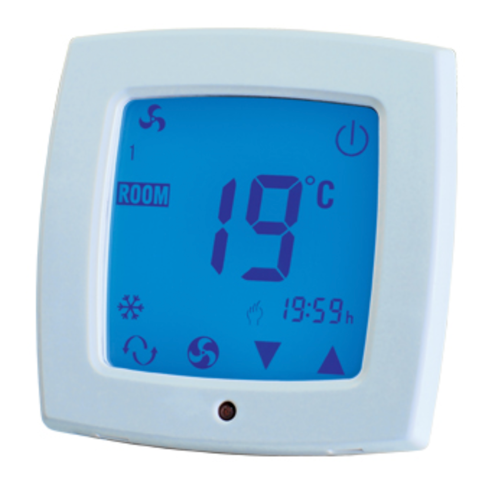 Vents AC208EM2+LP Wall Control Panel for Frigate/Airlite Series ERVs - Smart Ventilation System for Home & Office - Perfect for Energy Recovery Ventilators in Basements, Kitchens, and Commercial Spaces