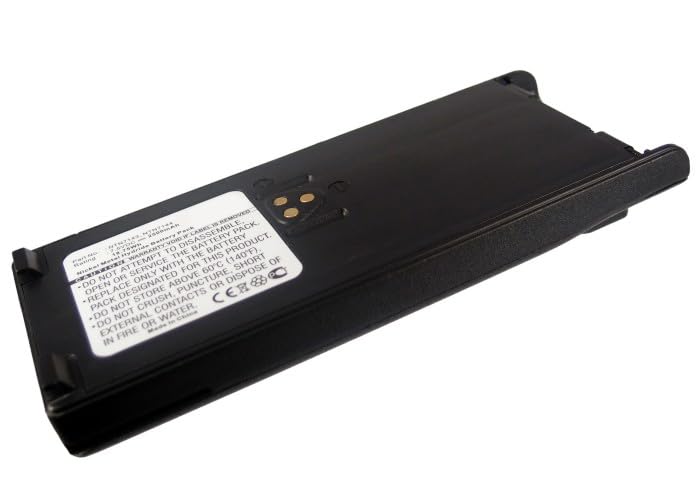 Synergy Digital 2-Way Radio Battery - 2500mAh Ni-MH Replacement for Motorola NTN7143R & FuG11b (7.5V High Capacity) - Perfect for Construction, Security & Outdoor Communication