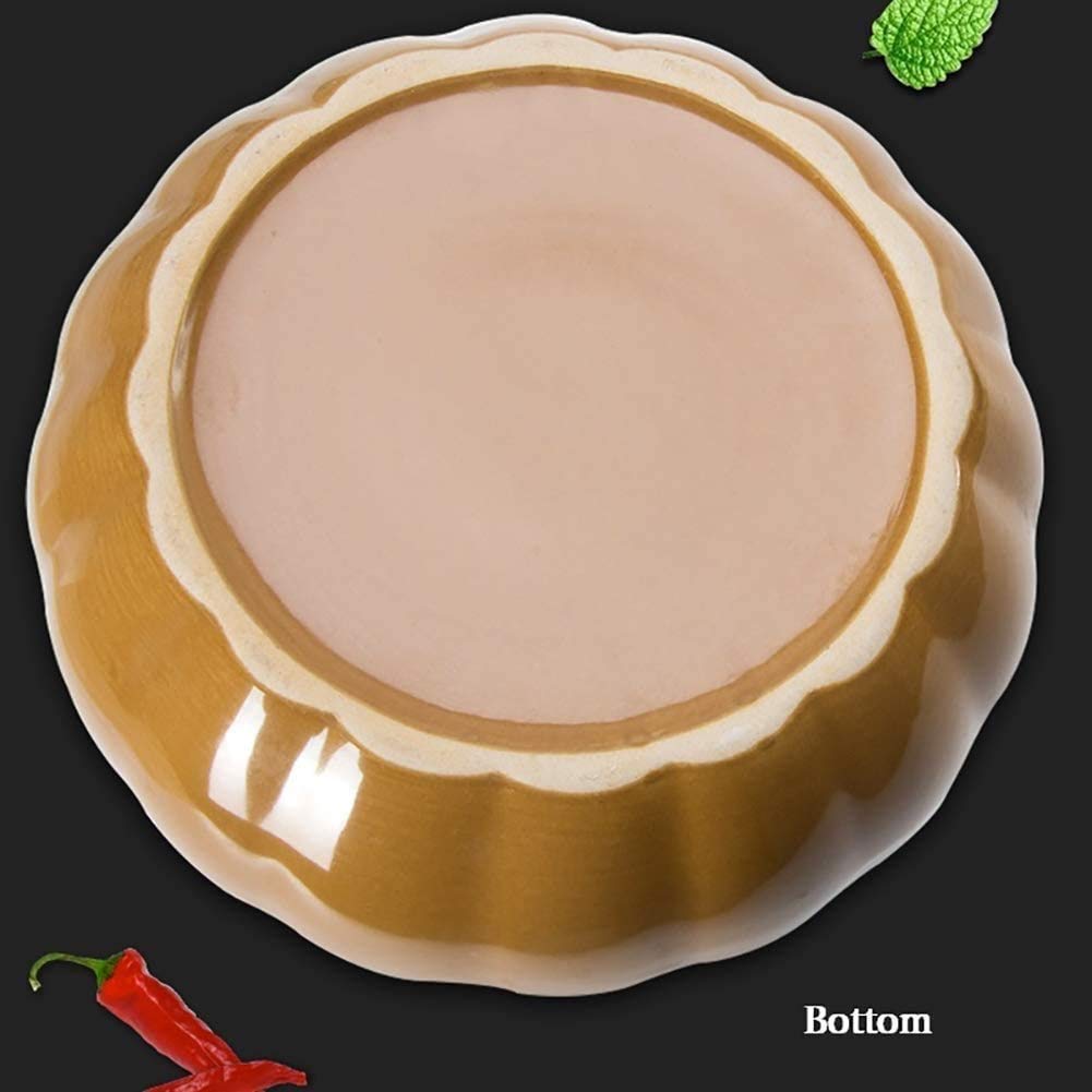 Pumpkin Shaped Ceramic Casserole Dish with Lid - 2 Quart (2000ml) Flameproof Soup Pot for Baking, Stewing & Serving | Perfect for Oven, Stovetop & Table Serving