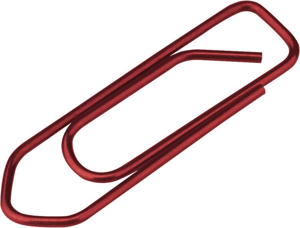 Maped Colorful Paper Clips - 100-Piece Assorted Pack for Office, School & Home Organization | Perfect for Documents, Notes & Craft Projects
