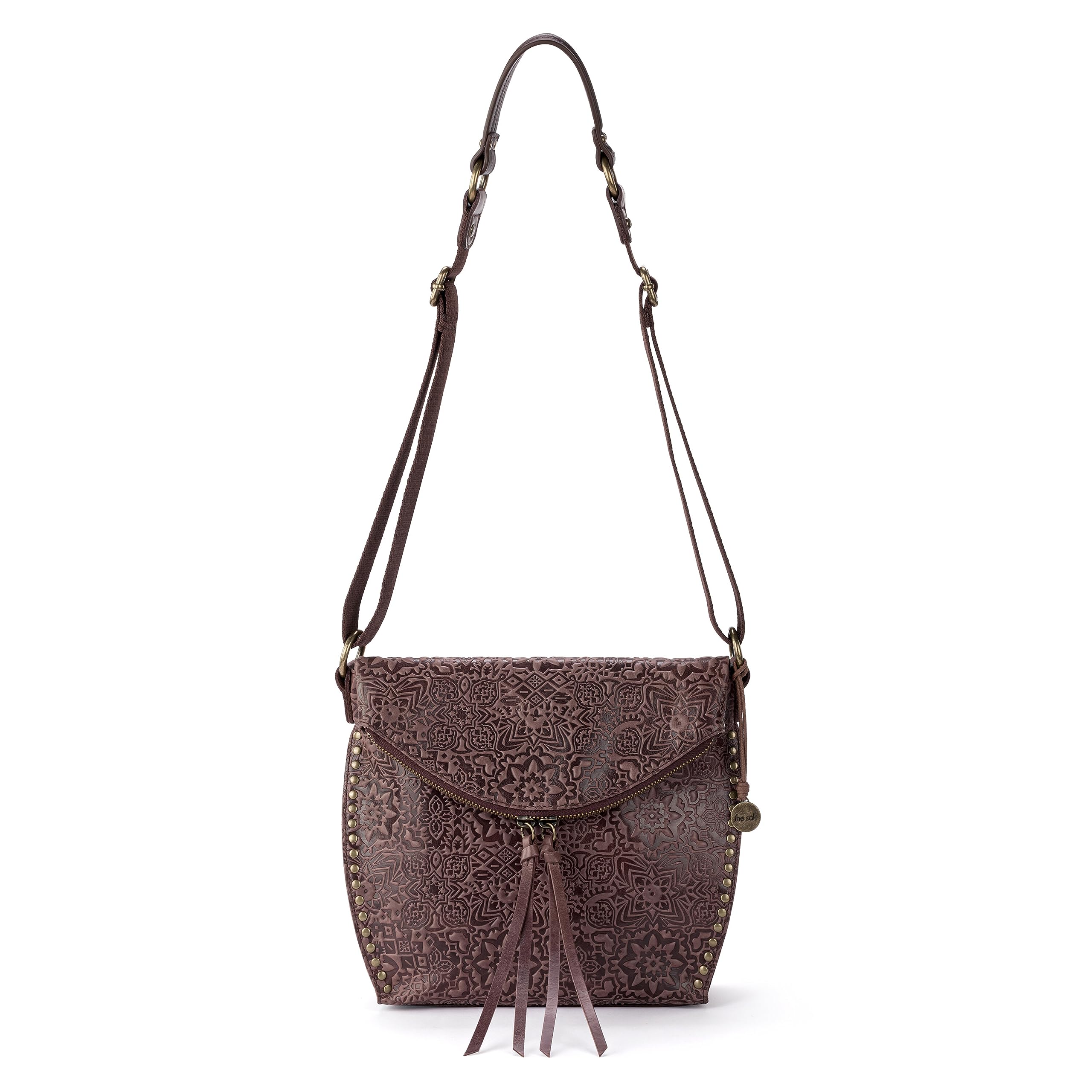 The Sak Silverlake Genuine Leather Crossbody Bag for Women - Adjustable Strap, Lightweight Everyday Purse - Perfect for Work, Travel & Shopping