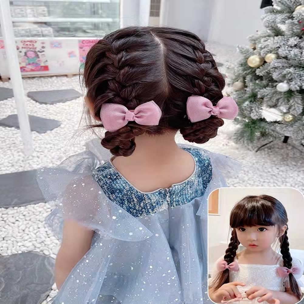 5 Pairs Baby Hair Clips & Bows - Alligator Clips for Girls, Infants & Toddlers | Cute Hair Accessories for Everyday Wear, Parties & Photo Shoots