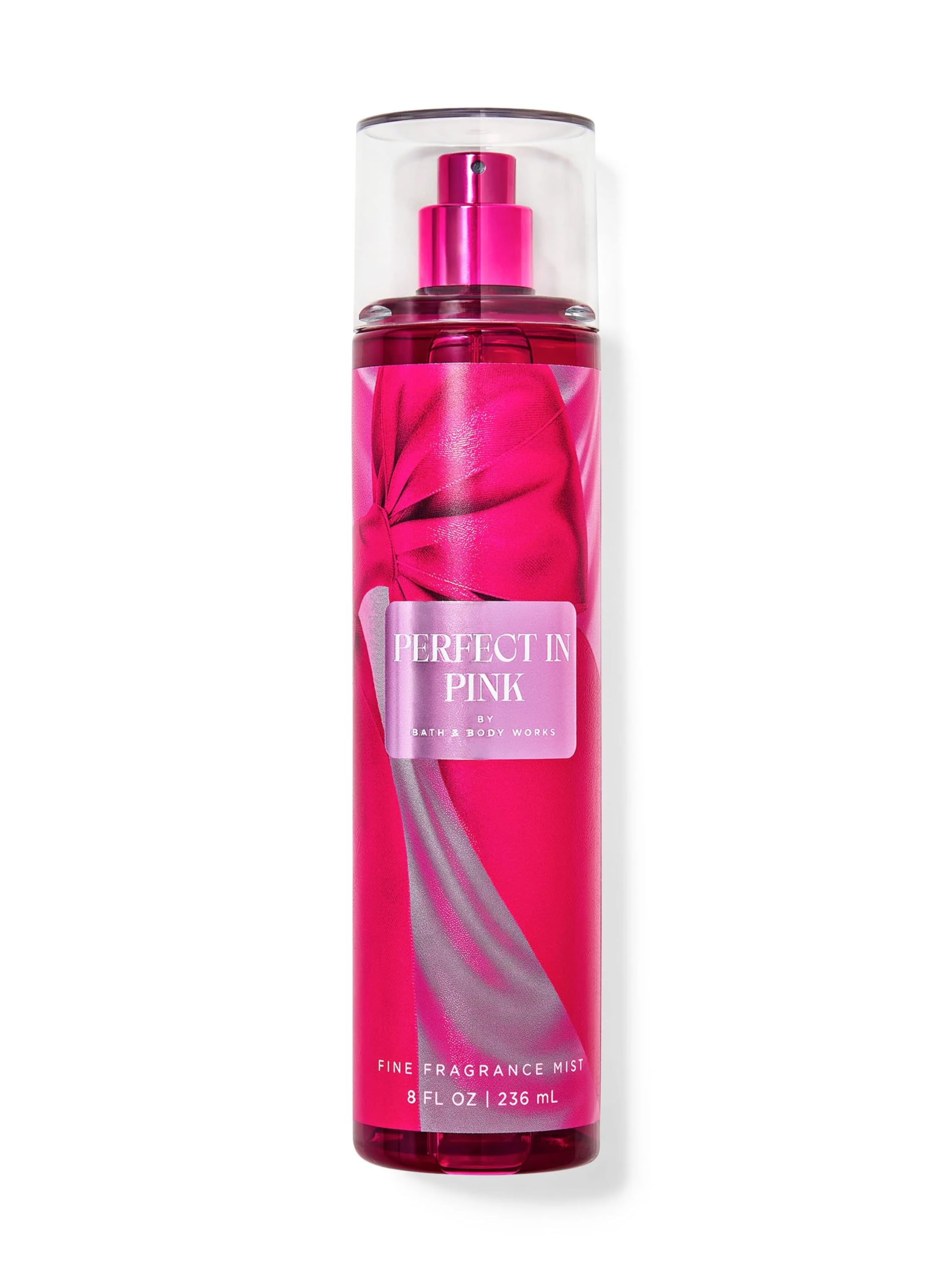 Bath & Body Works Fine Fragrance Mist - Perfect In Pink 8oz Body Spray for Women | Long-Lasting Floral Scent for Daily Use, Work, Date Night & Special Occasions