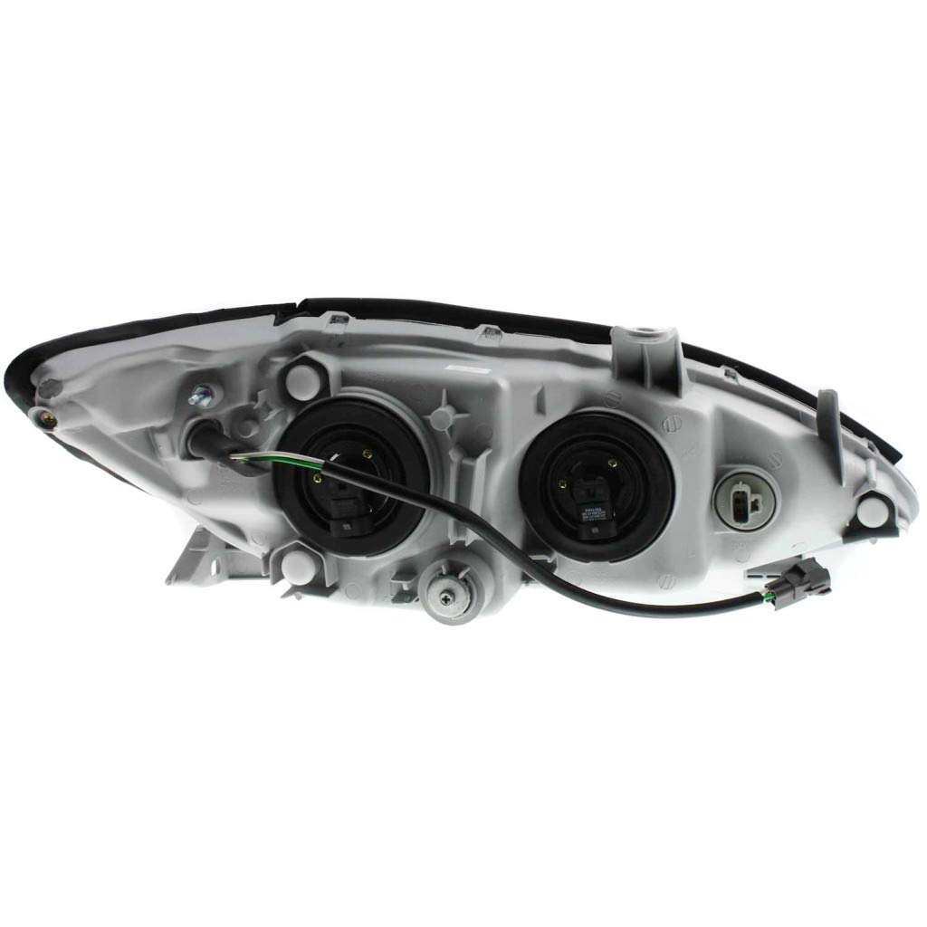 2005-2006 Toyota Camry Headlight Assembly - Driver Side with Bulbs (Part #TO2502156) | Replacement Headlights for Improved Night Driving Safety