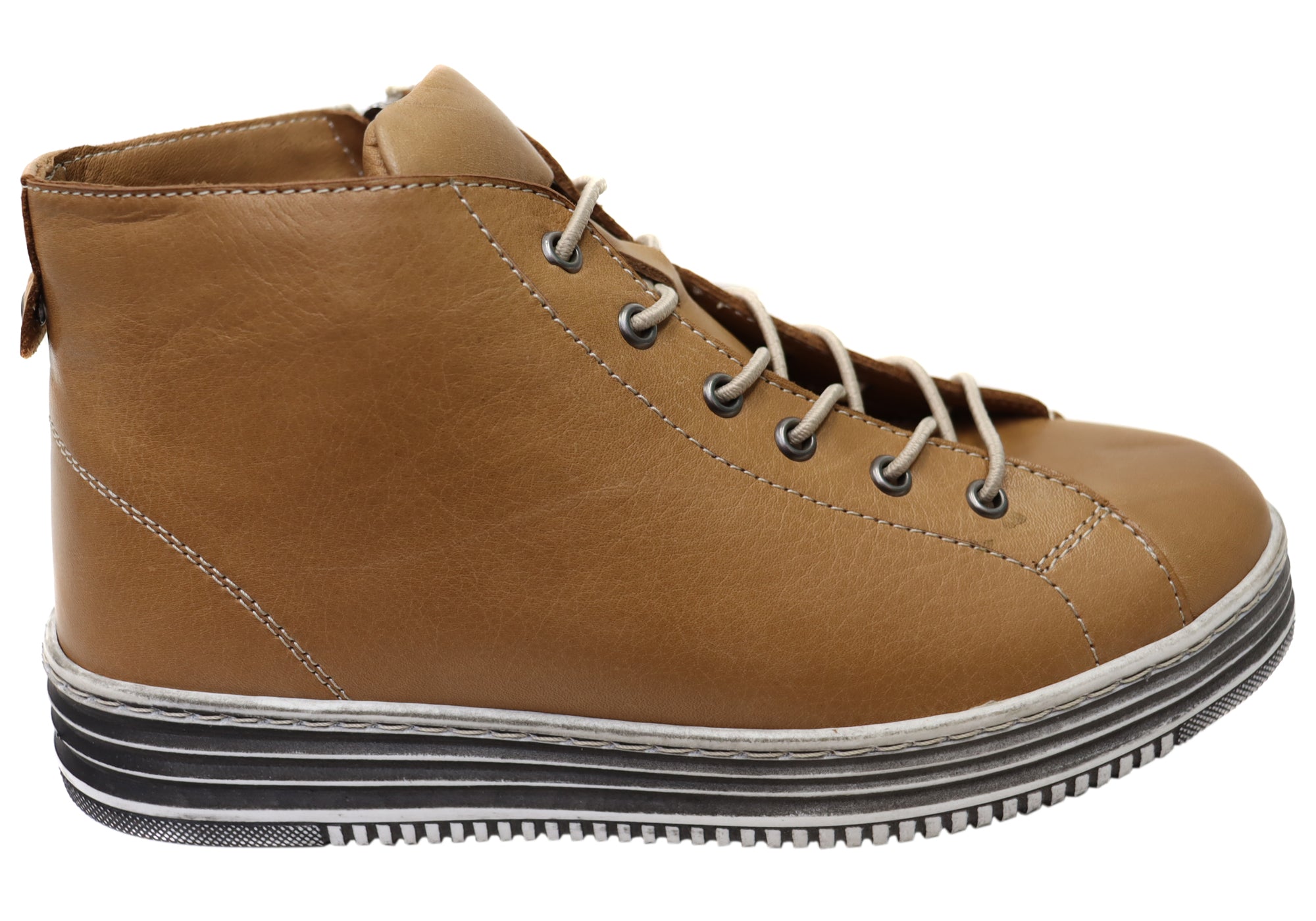 Orizonte Ivy Women's European Comfortable Leather Ankle Boots - Stylish & Supportive for Work, Travel & Everyday Wear