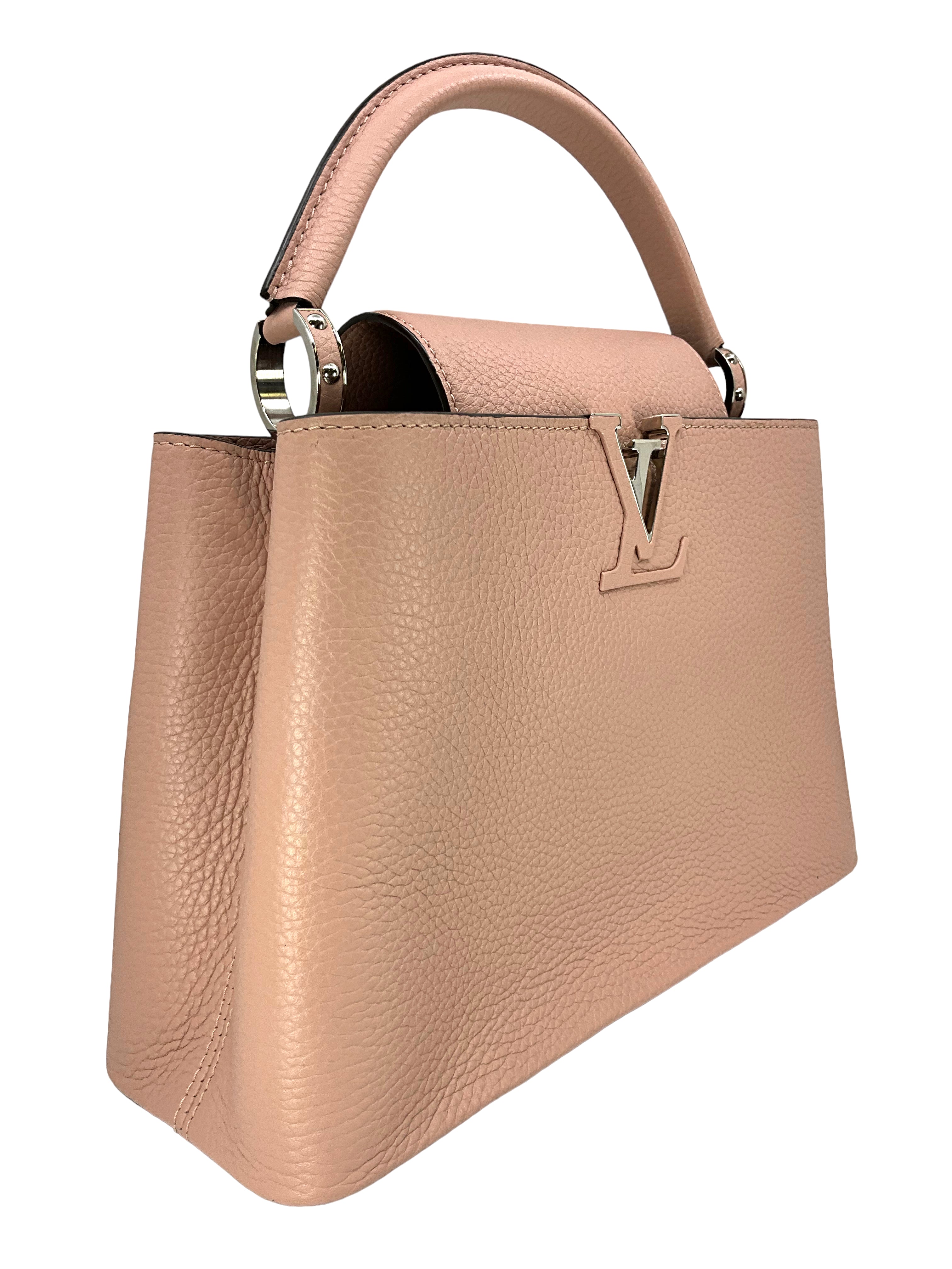 Authentic Louis Vuitton Capucines PM Bag in Taurillon Leather - Luxury Designer Handbag for Women, Perfect for Work, Evening Events & Travel Accessories