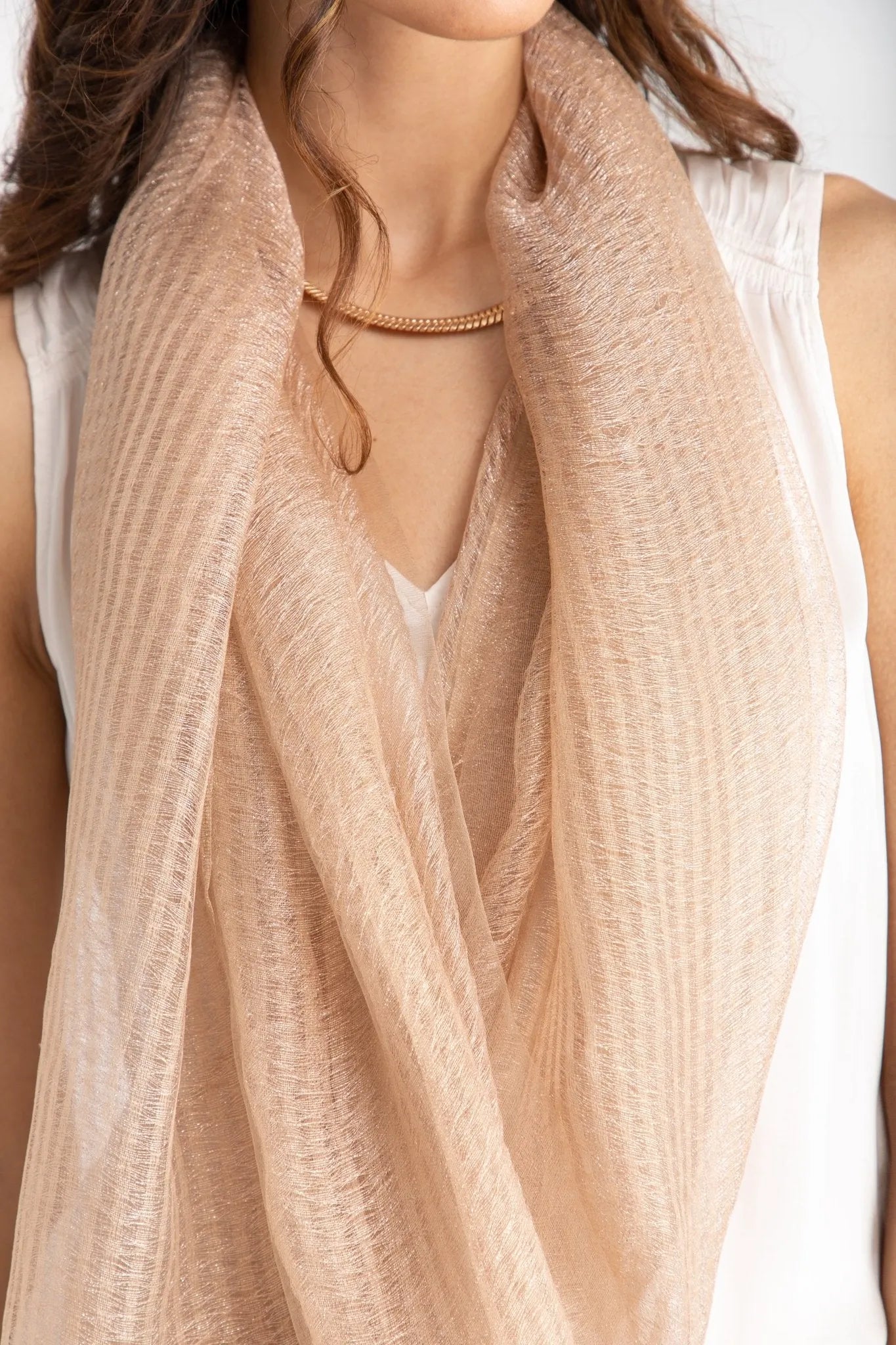 Lightweight Sheer Social Wrap Scarf for Women - Elegant Fashion Accessory for Parties, Weddings & Evening Events