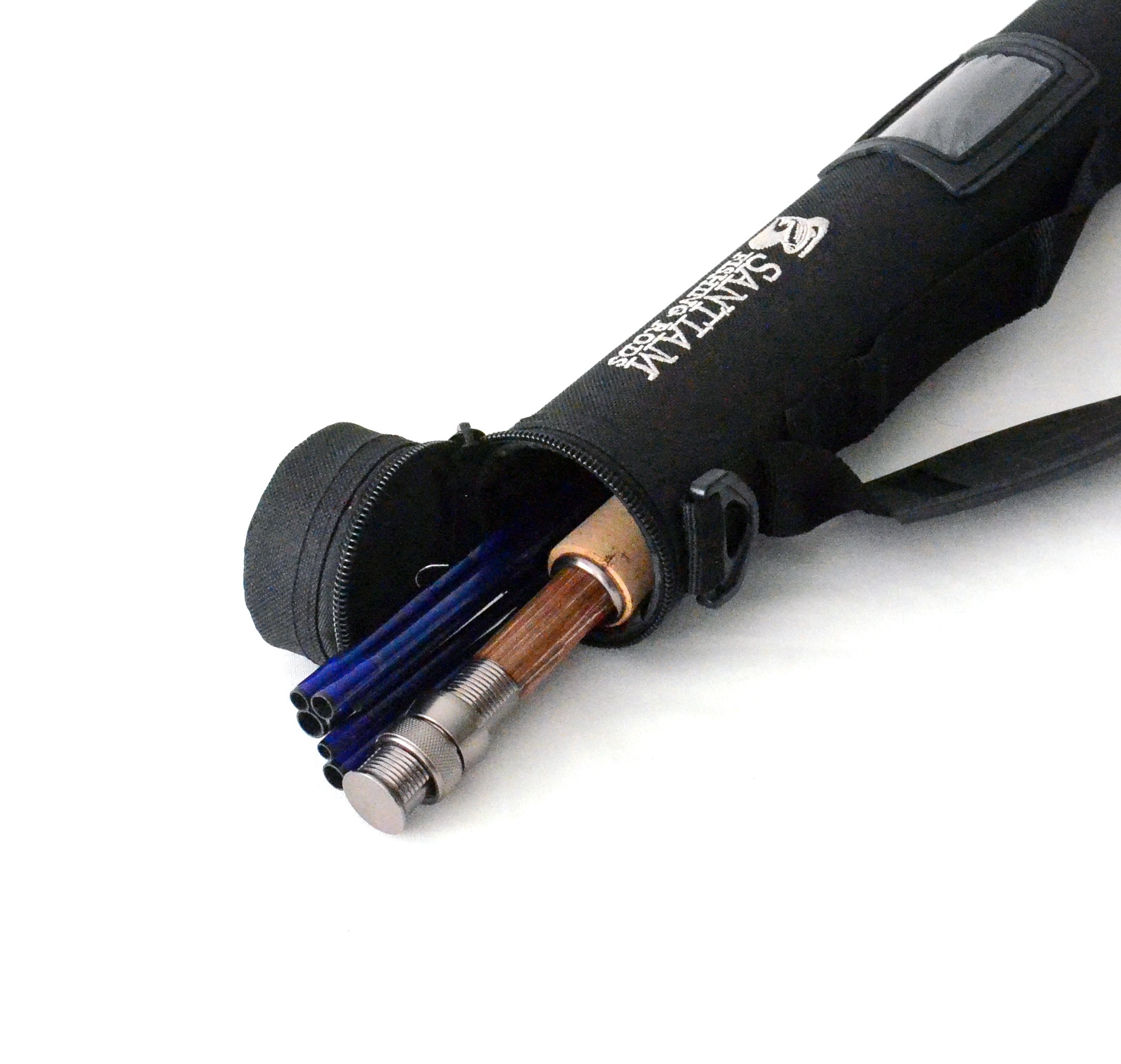 Premium 7-Piece 9' 3/4 Wt Graphite Travel Fly Rod - Compact & Lightweight for Backpacking, Hiking & Air Travel - Perfect for Trout & Bass Fishing in Rivers & Lakes
