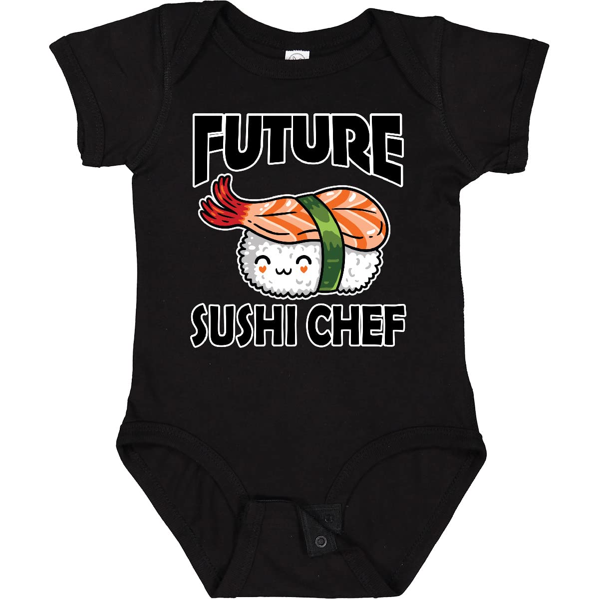 Inktastic Future Sushi Chef Baby Bodysuit - Cute Infant Onesie for Aspiring Chefs | Perfect for Cooking Classes, Photo Shoots & Playtime
