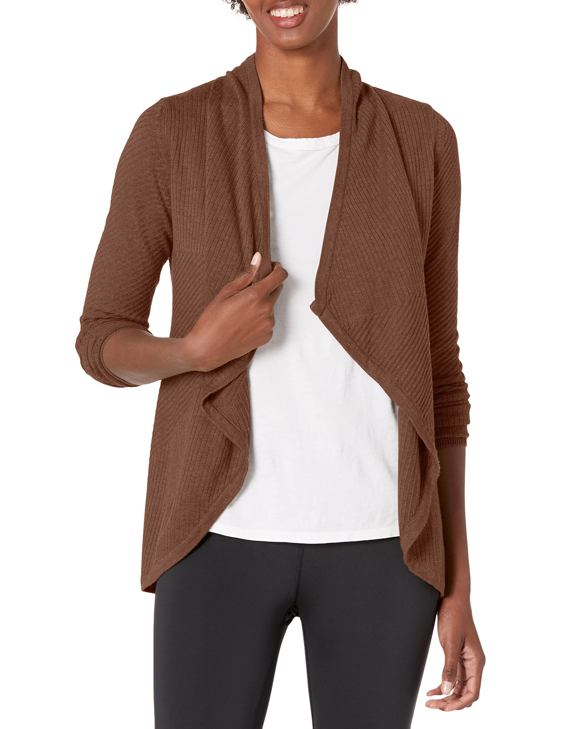 Aventura Women's Rhonna Cardigan - Soft Long Sleeve Open Front Knit Sweater for Fall & Winter | Perfect for Layering, Office Wear & Casual Outfits