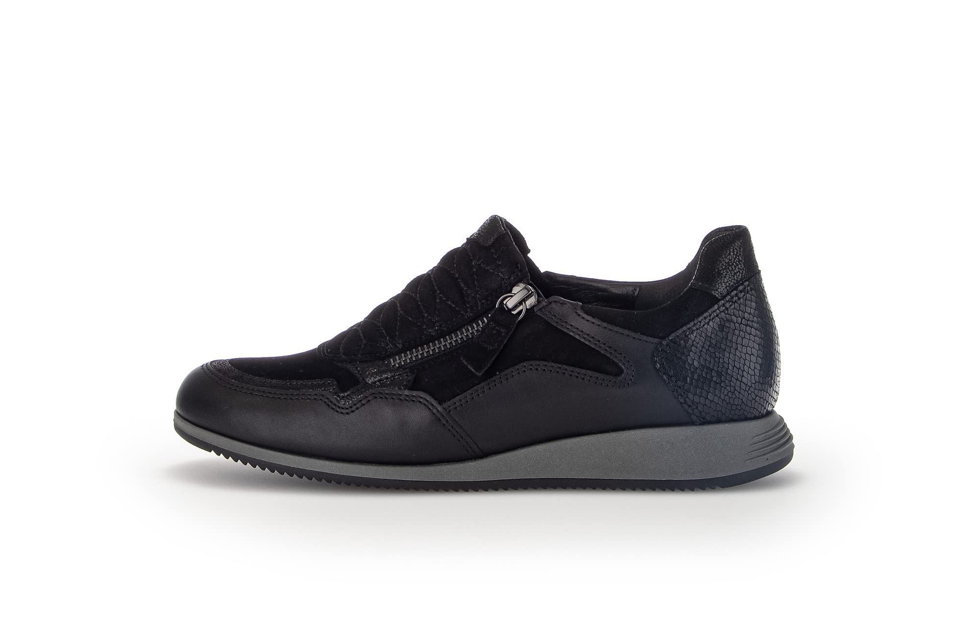 Gabor Women's Comfortable Low-Top Sneakers with Removable Insoles - Perfect for Walking, Work & Casual Wear