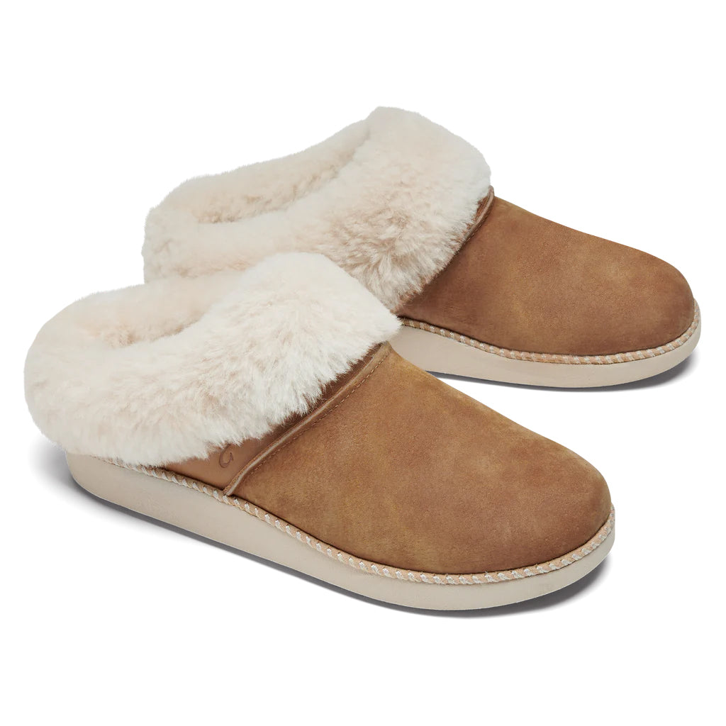 Olukai Kui Slippers for Women - Comfortable & Stylish Sandals for Beach, Pool, and Indoor Use