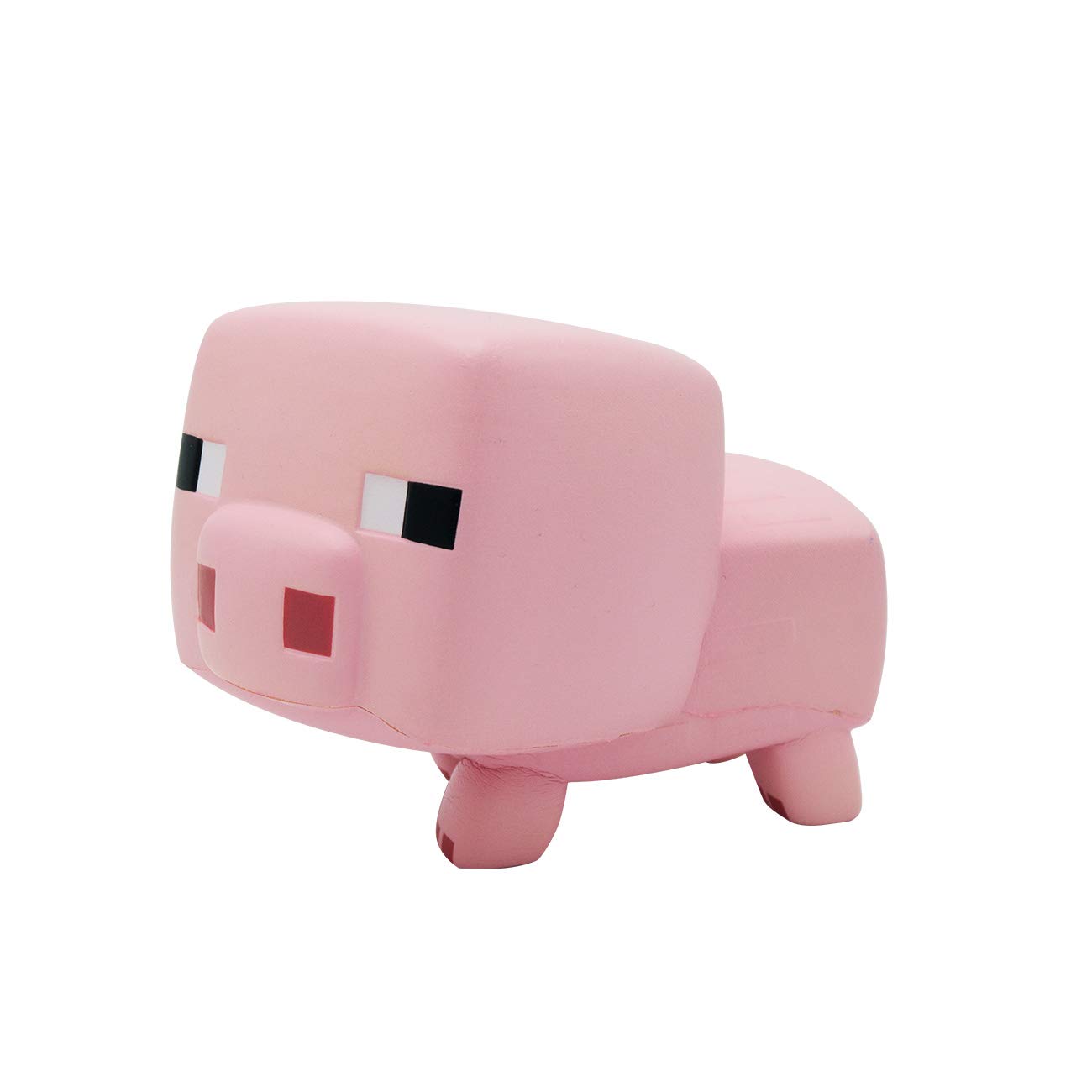 Official Minecraft Mega SquishMe Pig Plush Toy - Soft & Huggable Collectible for Kids & Fans | Perfect for Gaming Decor, Birthday Gifts & Stress Relief