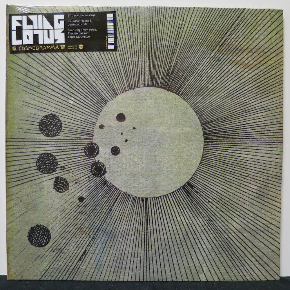 FLYING LOTUS 'Cosmogramma' Vinyl LP Record - Limited Edition 180g Audiophile Vinyl for Music Collectors & Home Listening