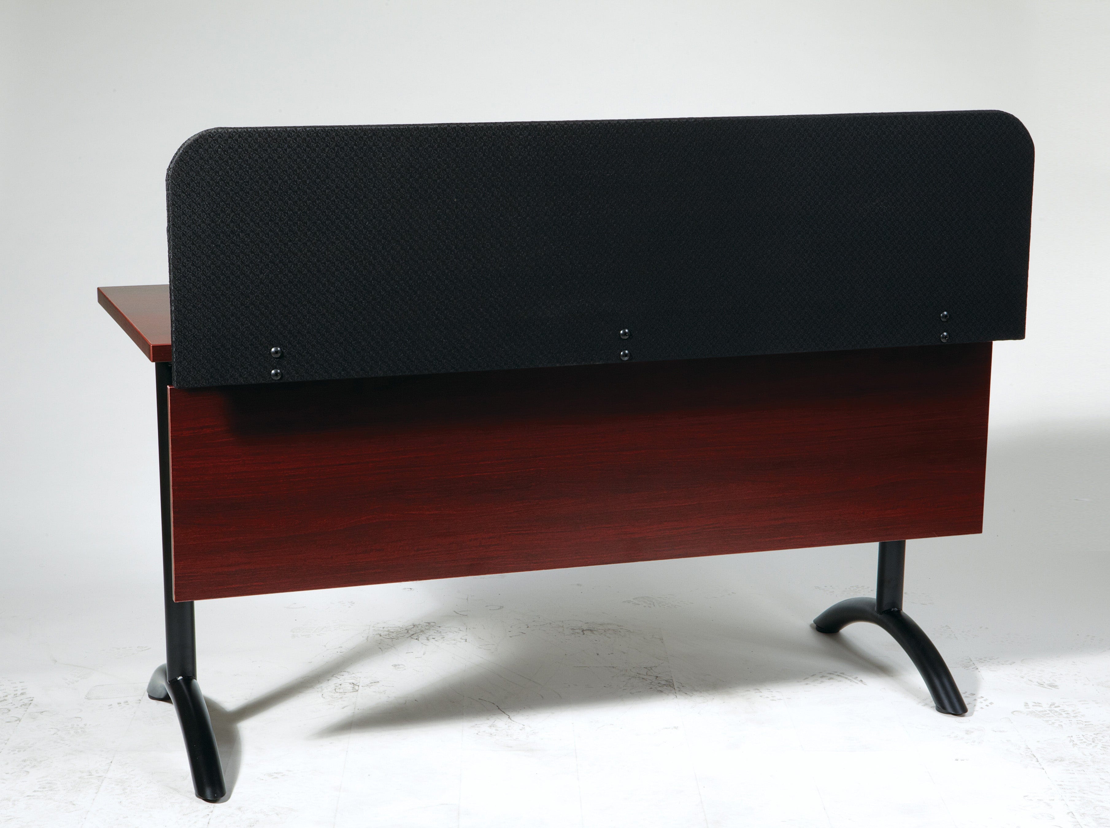 Office Star Pace Tables Privacy Screen Top - Adjustable Office Partition for Workspace Privacy - Perfect for Cubicles, Desks, and Open Office Environments