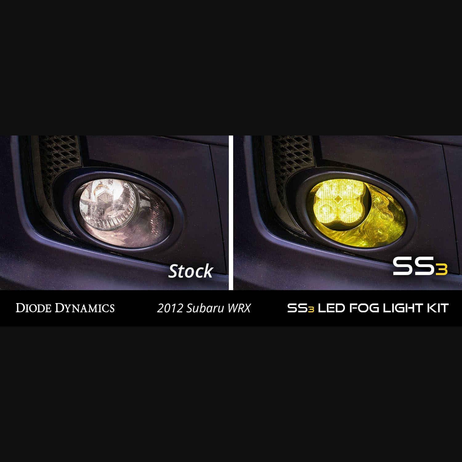 Diode Dynamics SS3 LED Fog Light Kit for 2011-2014 Subaru WRX & STI - High-Performance Off-Road & Night Driving Lighting Upgrade