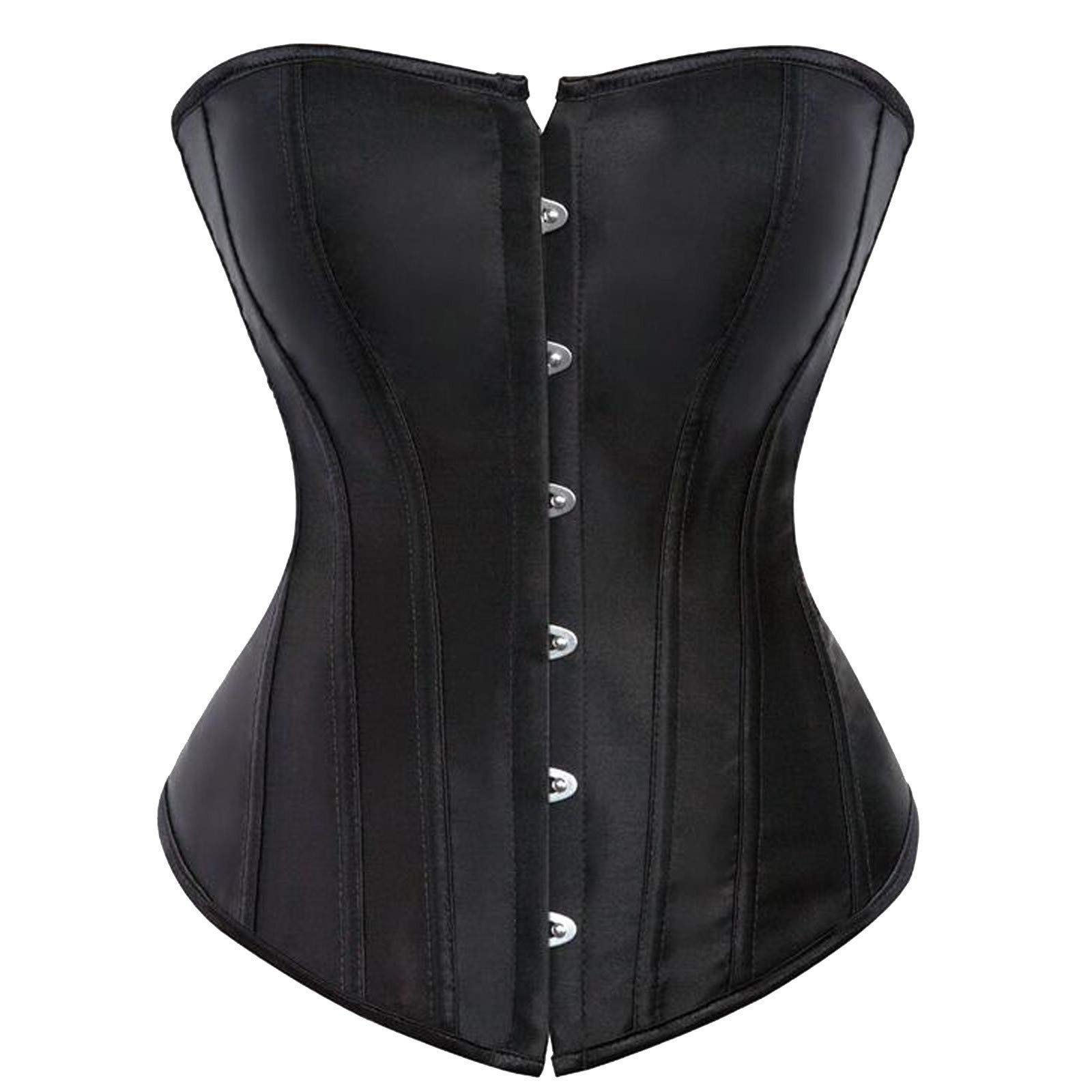WUAI Women's Waist Trainer Corset - Zipper Vest Body Shaper for Weight Loss, Workout & Slimming - Plus Size S-6XL - Perfect for Gym, Postpartum Recovery & Everyday Shapewear