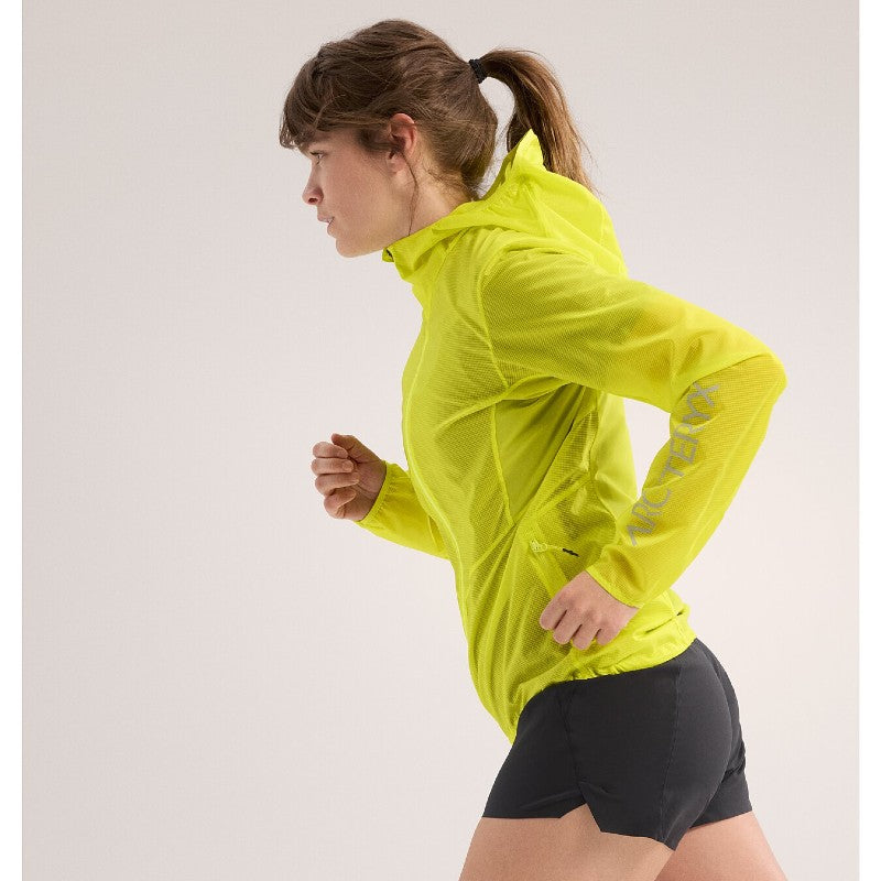 Arc'teryx Norvan Windshell Hoody - Women's Lightweight Water-Resistant Windbreaker Jacket for Hiking, Running & Outdoor Adventures