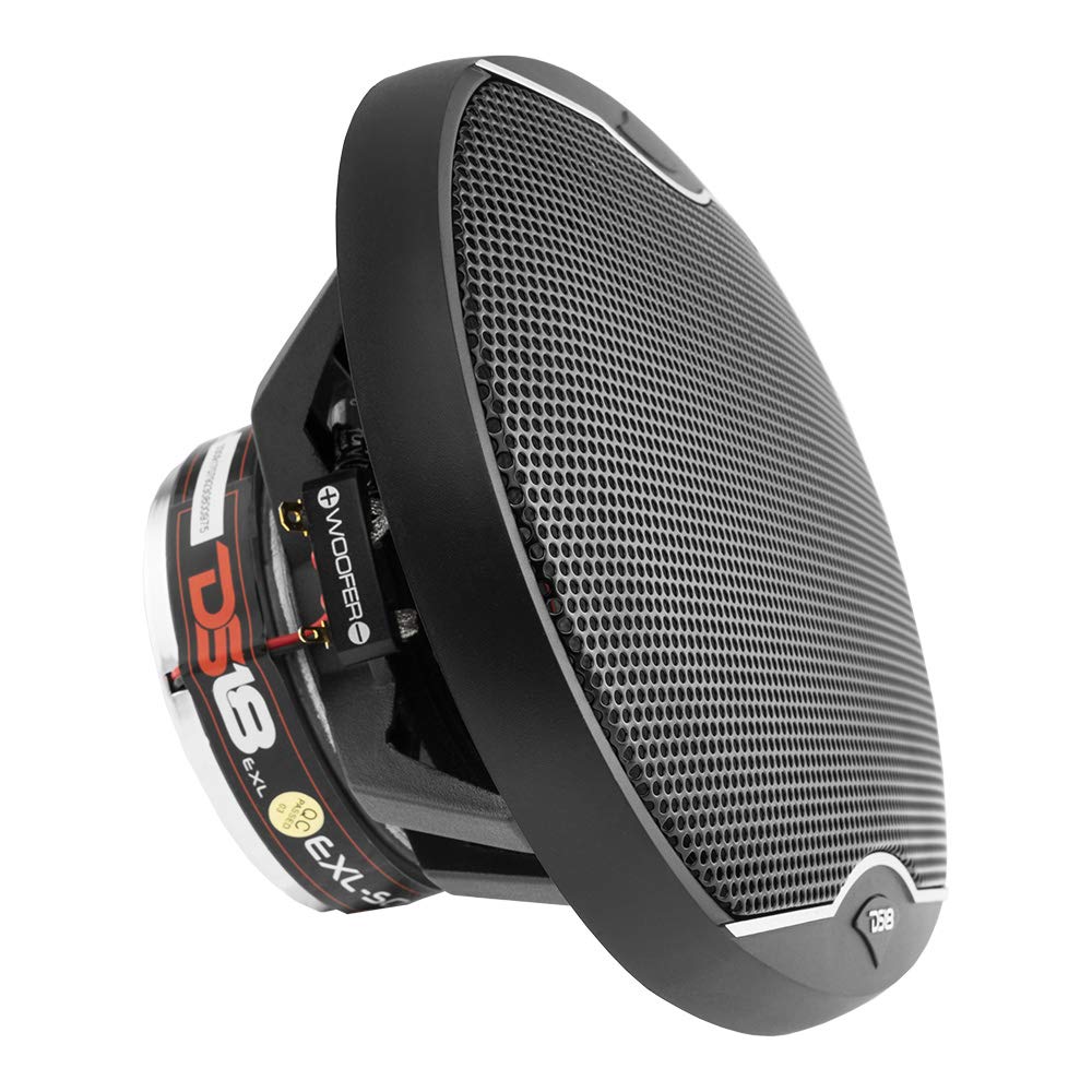 DS18 EXL-SQ6.9 6x9 Inch 2-Way Coaxial Car Speakers - 560W Peak Power, High Sound Quality with Glass Fiber Cones & Superior Bass Response - Sleek Compact Design - Perfect for Car Audio Upgrades & Enhanced Music Experience (Set of 2)