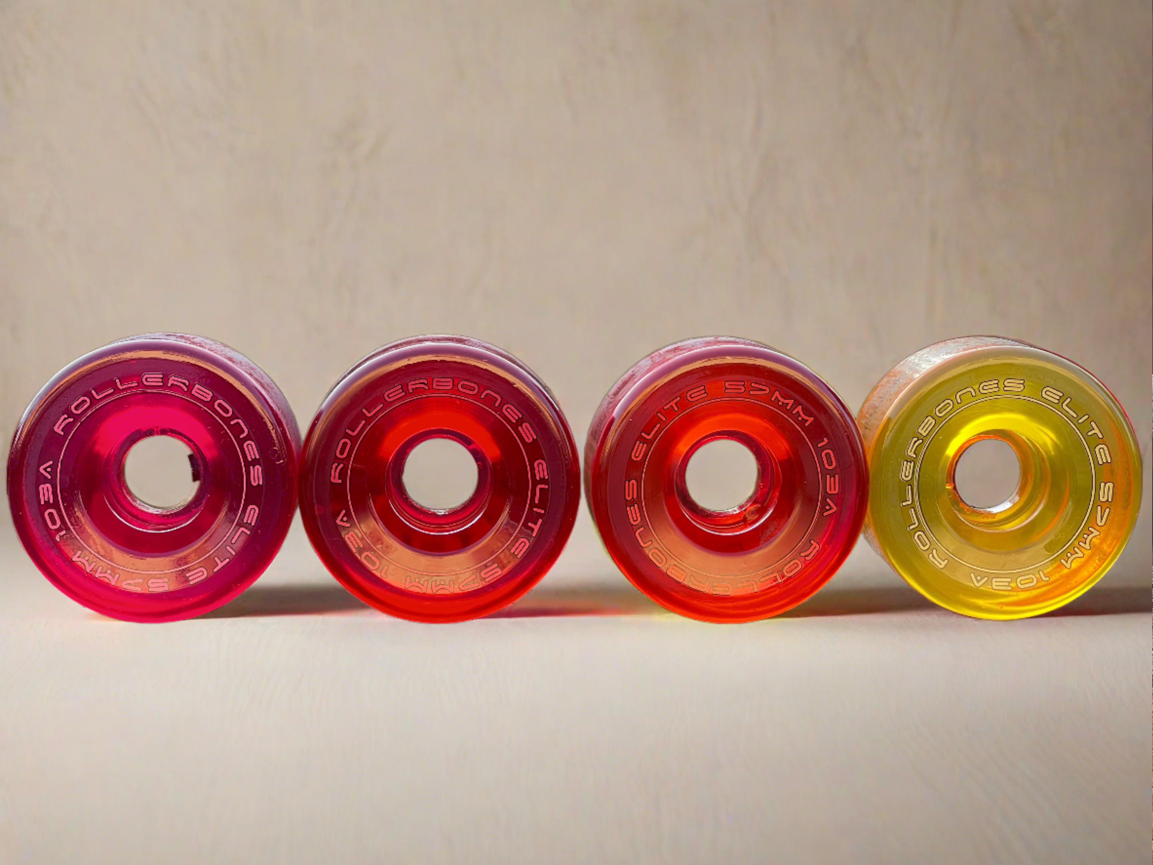 Custom Dyed Roller Skate Wheels - Personalized Color Options for Artistic Skaters | Perfect for Derby, Rink & Outdoor Roller Skating