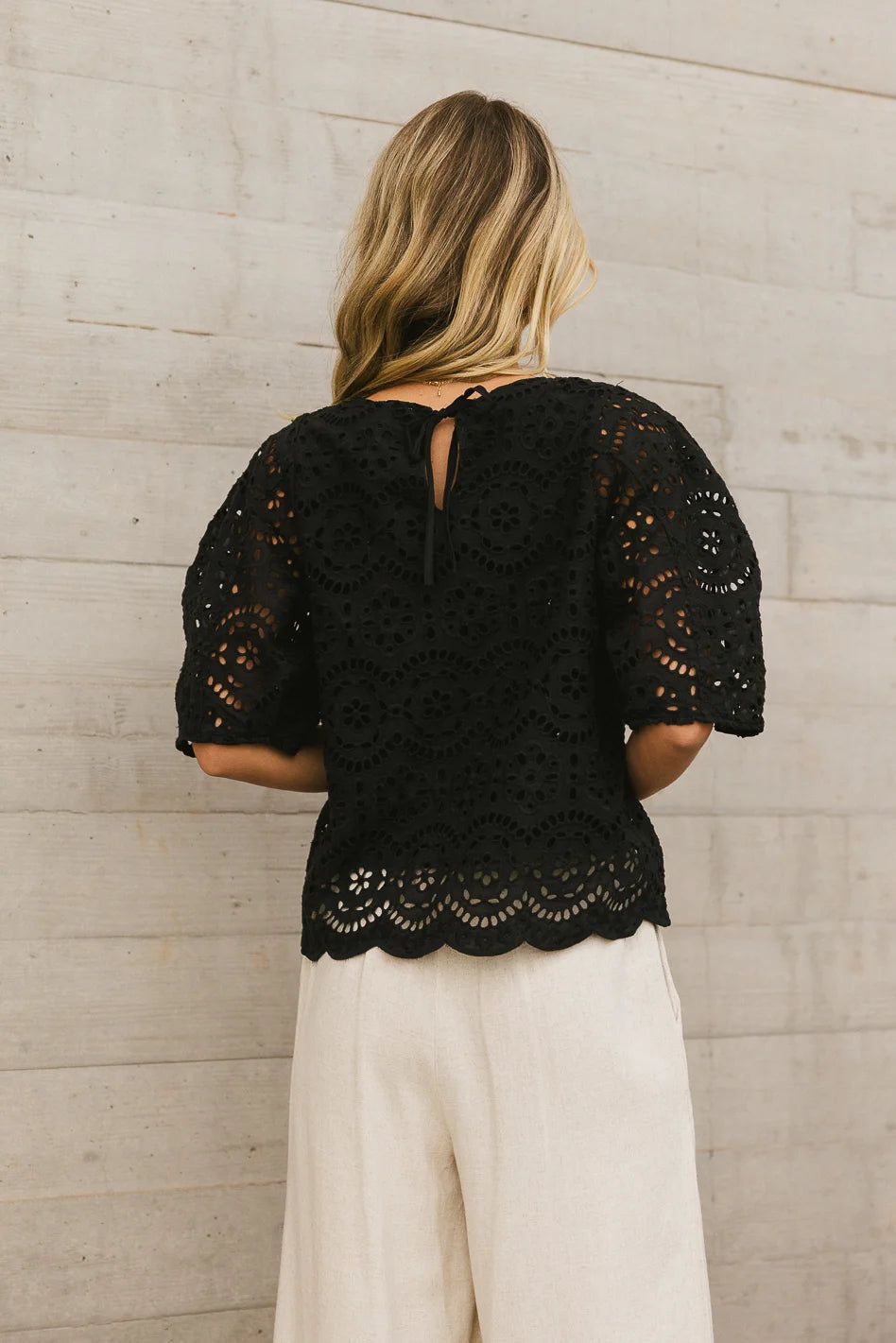 Meant To Be Top in Black - Women's Fashion Blouse for Work & Evening Outfits | FINAL SALE