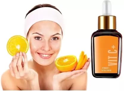 Vitamin C Serum for Face Brightening & Anti-Aging - 30ml Glow Boosting Facial Oil | Perfect for Daily Skincare Routine & Nighttime Skin Repair