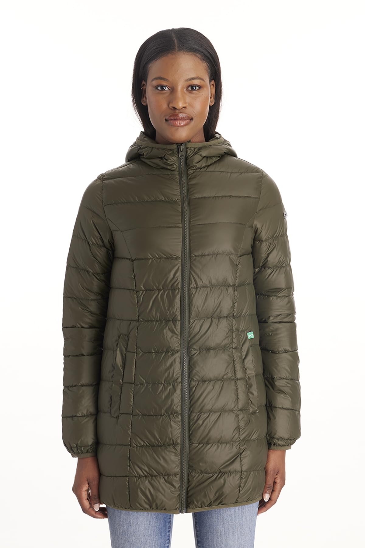 Ashley 3-in-1 Down Maternity Jacket with Patented Maternity Panel - Warm Winter Coat for Pregnant Women | Perfect for Outdoor Activities & Cold Weather