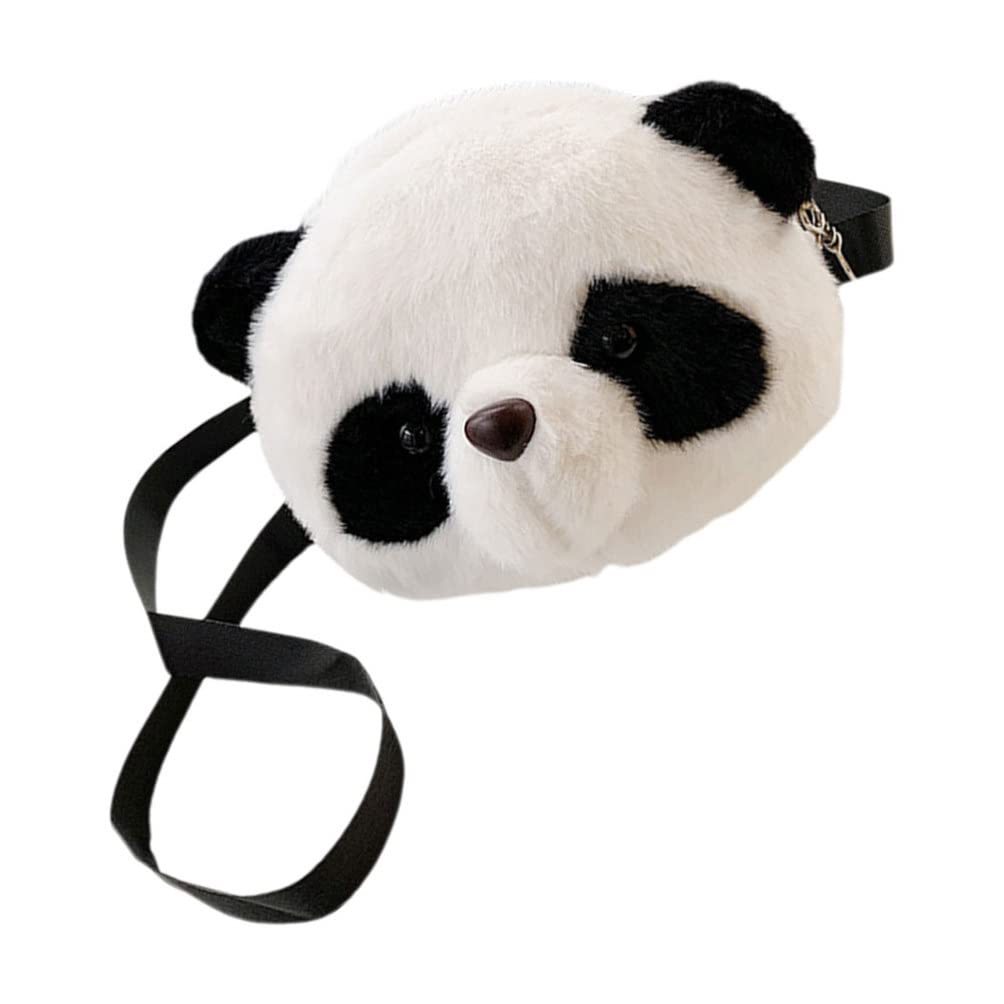 Adorable Panda Purse for Little Girls - Plush Crossbody Shoulder Bag with Phone Holder, Travel Wallet & Makeup Storage | Perfect for School, Travel & Everyday Use