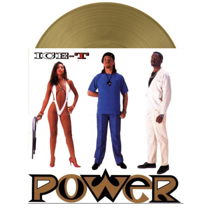 Ice-T Power Limited Edition Color Vinyl LP - Classic Hip-Hop Album for Collectors & Music Lovers - Perfect for Home Listening & DJ Sets