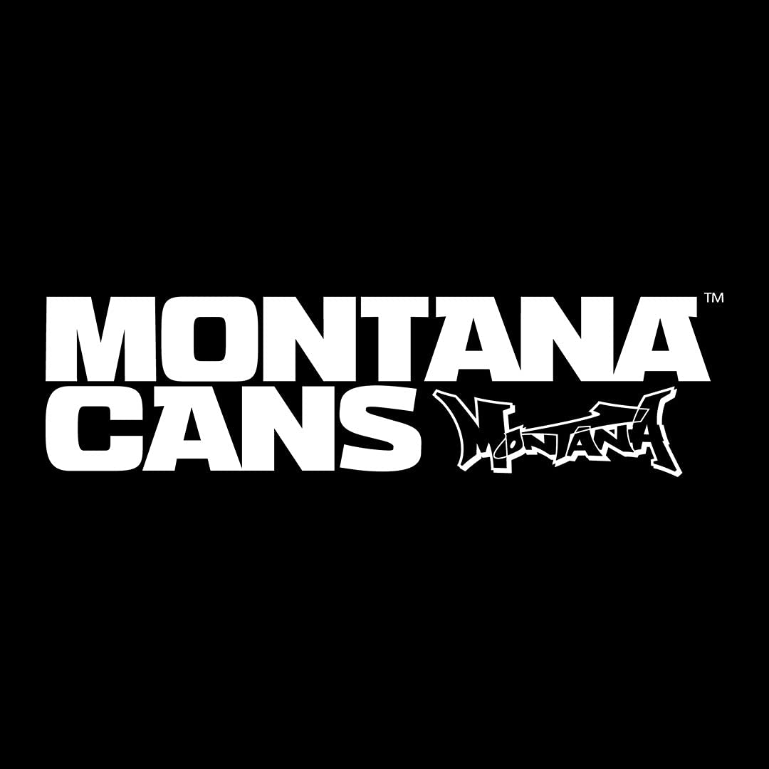 Montana BLACK 400ml Spray Paint Set - 12 Popular Colors for Graffiti, Street Art & Murals | Perfect for Urban Art, DIY Projects & Outdoor Wall Painting