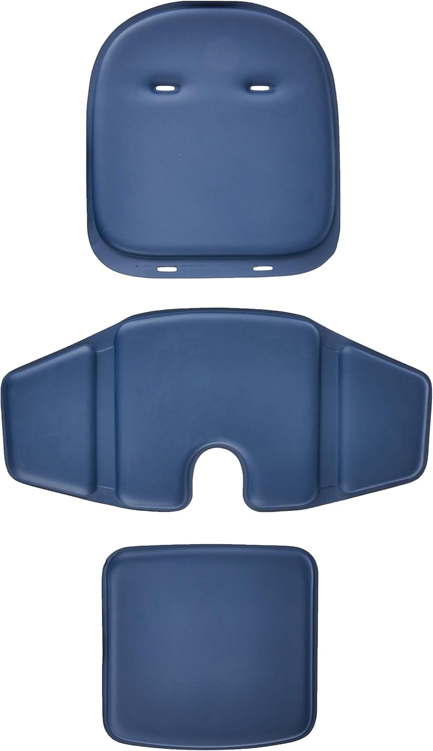 Oxo Tot Sprout High Chair Replacement Cushion Set - Navy Blue Baby Feeding Seat Cover - Perfect for Dining, Weaning & Family Mealtime