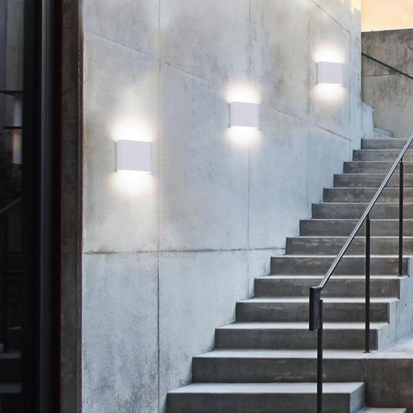 Ultra Thin Rectangular LED Wall Light - Modern Energy Efficient Lighting for Home, Office, and Commercial Spaces - Perfect for Accent, Ambient, and Decorative Lighting
