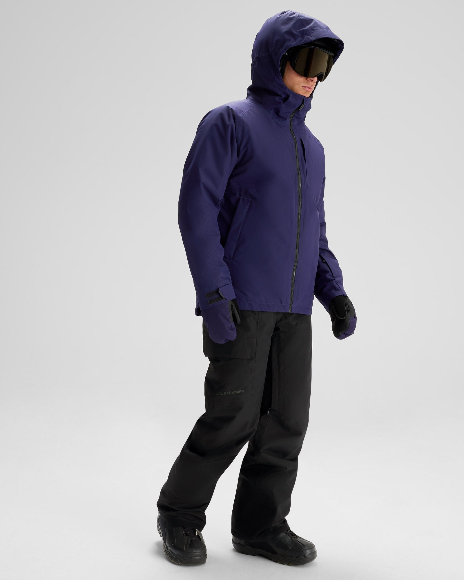 Men's PWDR Days 2L Insulated Snow Jacket - Waterproof Winter Coat for Skiing & Outdoor Activities - Dark Horizon Color