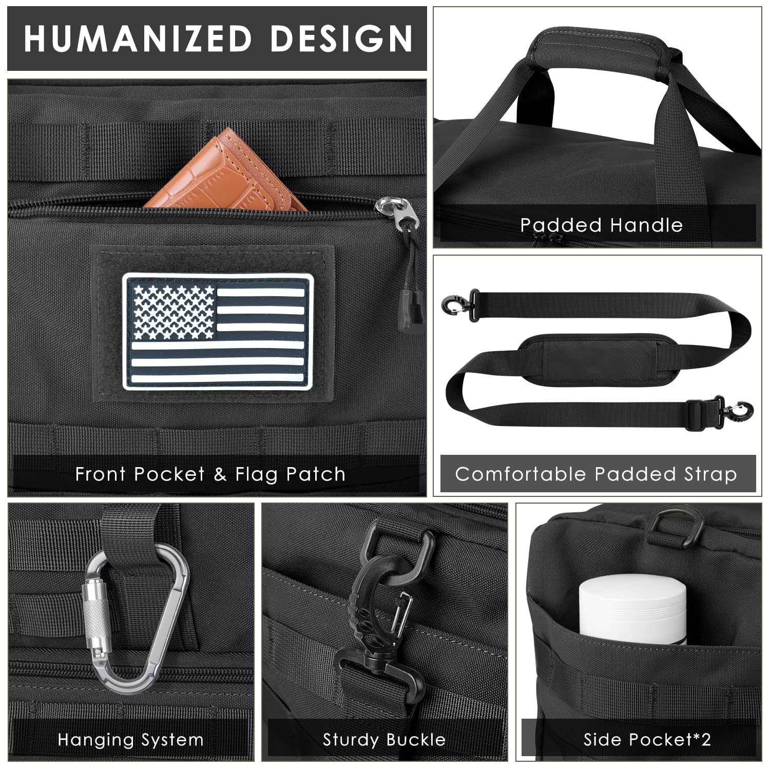ETRONIK Water-Resistant Travel Duffle Bag for Men & Women - Gym, Workout, Medical & Overnight Trips - Carry-On Weekender with Toiletry Compartment, Shoe Pocket & Wet Storage - Perfect for Business Travel, Sports & Outdoor Adventures