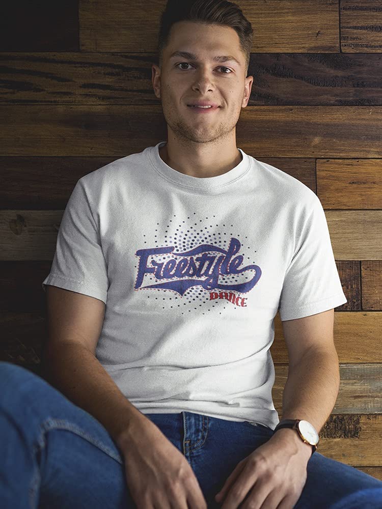 Cool Dots Quote T-Shirt for Men - Trendy Freestyle Dance Graphic Tee - Perfect for Streetwear, Concerts & Casual Outfits