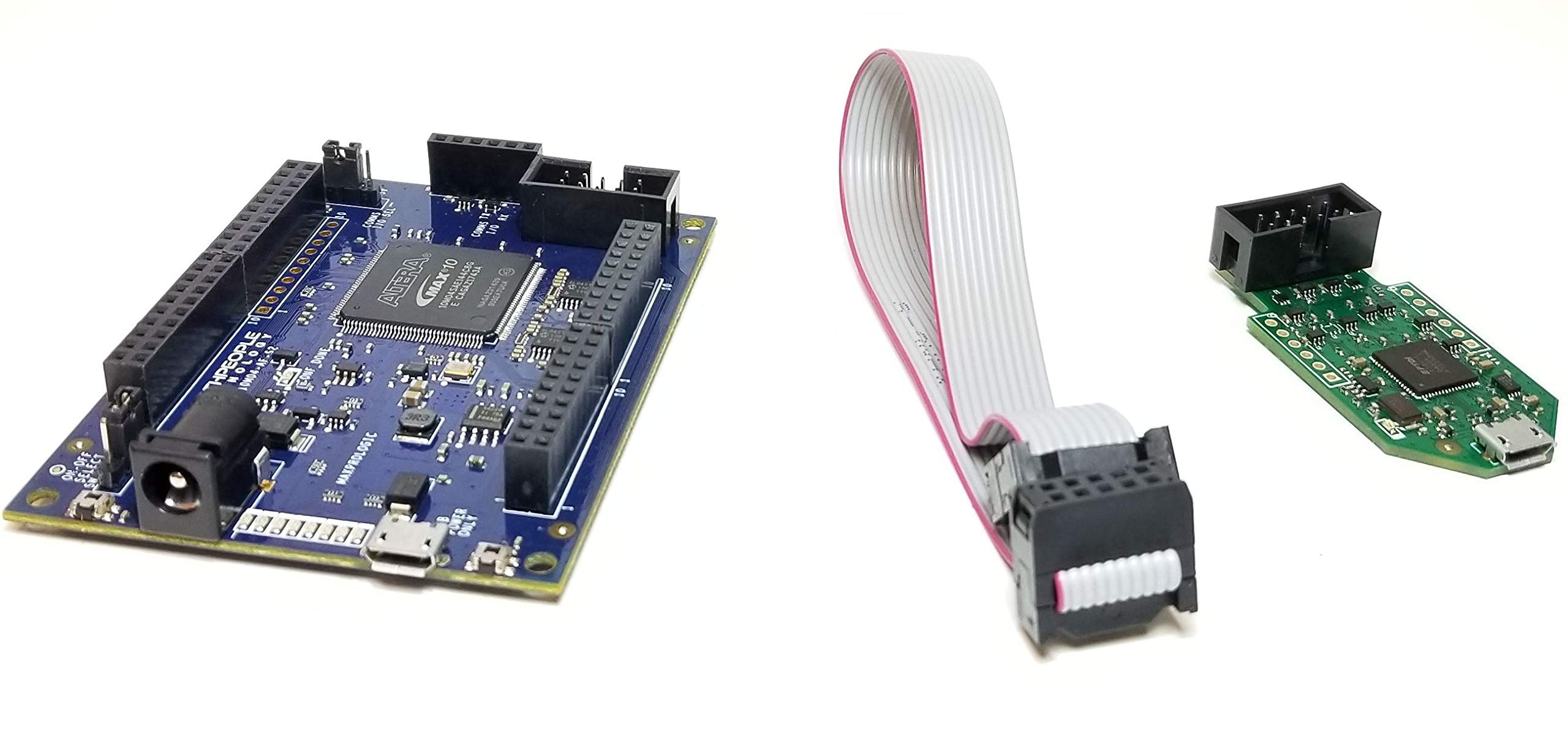 Intel/Altera MAX10 FPGA Development Kit with MAXPRO Programmer, JTAG Interface & USB Cable - Ideal for Embedded Systems, Prototyping & Industrial Automation Projects
