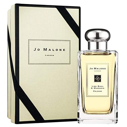 Jo Malone Lime Basil & Mandarin Cologne Spray 3.4 Oz - Fresh Citrus Unisex Perfume for Women & Men - Perfect for Daily Wear, Date Nights & Special Occasions