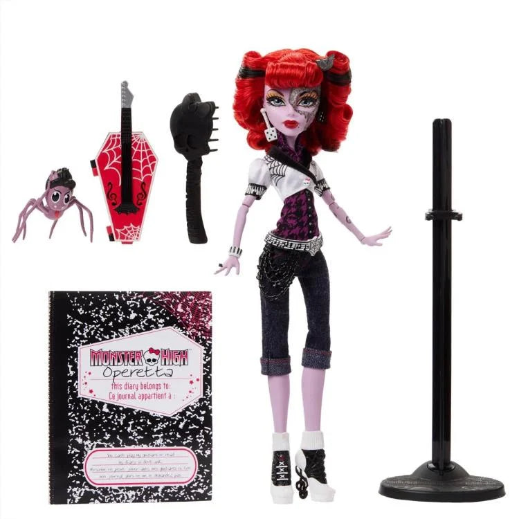 Monster High Boo Original Creeproduction Operetta Doll - Collectible Fashion Doll for Kids & Adults | Perfect for Halloween, Cosplay & Display Collection