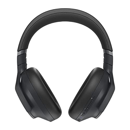 Technics EAH-A800 Premium Closed-Back Wireless Headphones with Noise Cancellation - Black | Perfect for Travel, Office & Home Listening