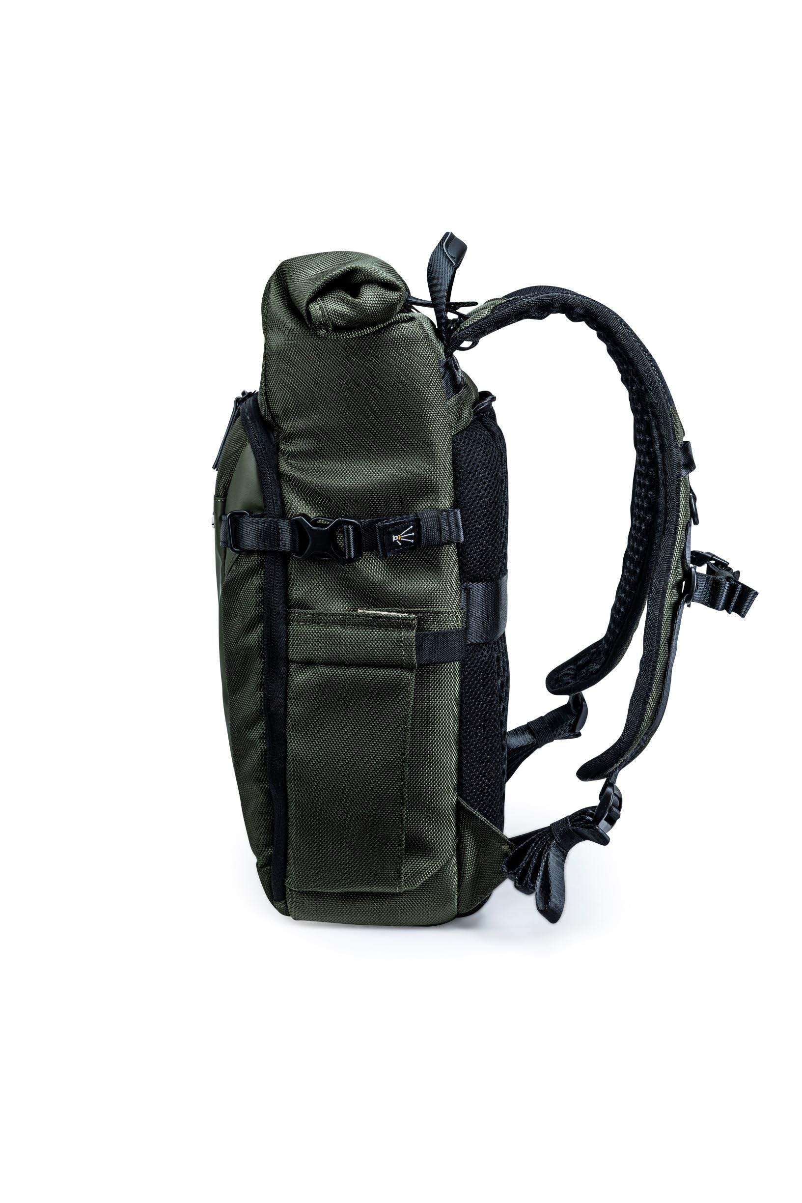 VANGUARD Roll Top 43RB Backpack - Large Green Waterproof Hiking Backpack for Outdoor Adventures, Travel & Camping