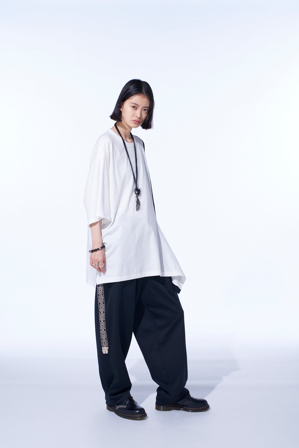 Soft Cotton Jersey Fabric Switch Half-Sleeve Draped T-Shirt for Women - Casual Comfort Wear for Everyday Outfits & Layering