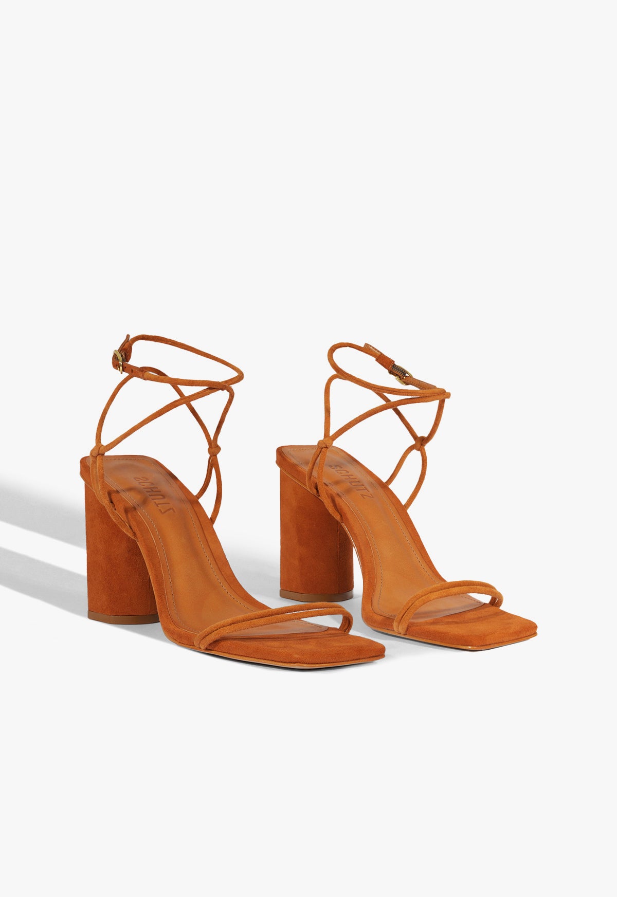 Pompeii Suede Sandal with 2.5 Inch Heel - Women's Comfortable High Heel Sandals for Summer, Parties & Date Nights