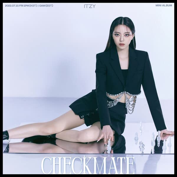 ITZY CHECKMATE 5th Mini Album CHAERYEONG Version - Kpop Merchandise with 68p Photo Book, 2p Photo Cards, Mini Poster, Stickers & More | Perfect for Kpop Fans, Collectors and Gift Giving