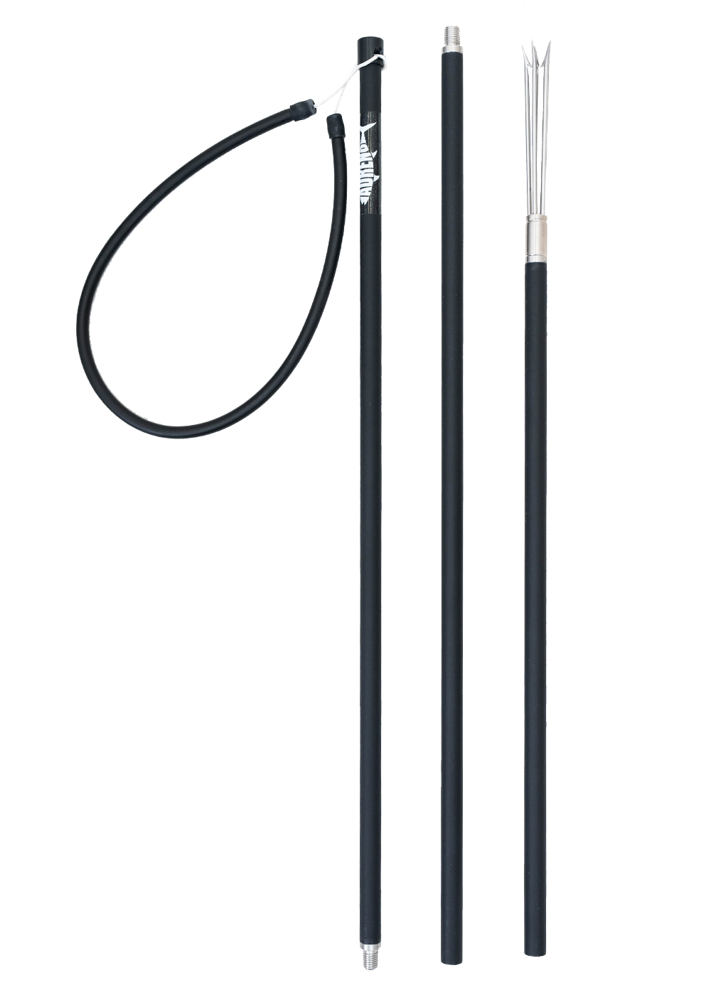 Premium Adreno 3-Piece Aluminum Hand Spear - 2m (6.5ft) Extendable Fishing Spear for Underwater Hunting, Snorkeling, and Spearfishing Adventures