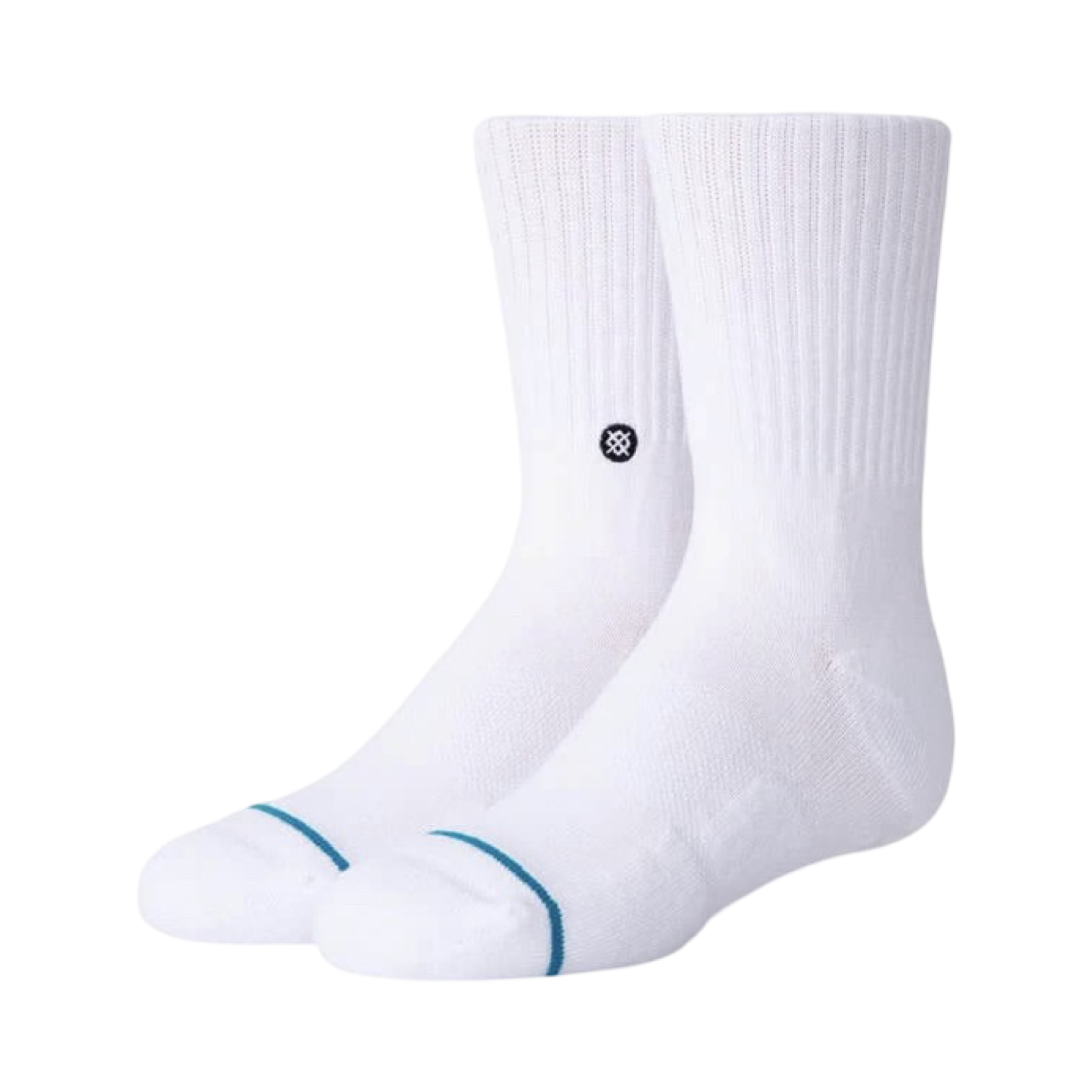 Kids Stance Icon 3-Pack Multicolor Crew Socks - Comfortable & Fun Socks for School, Sports & Everyday Wear