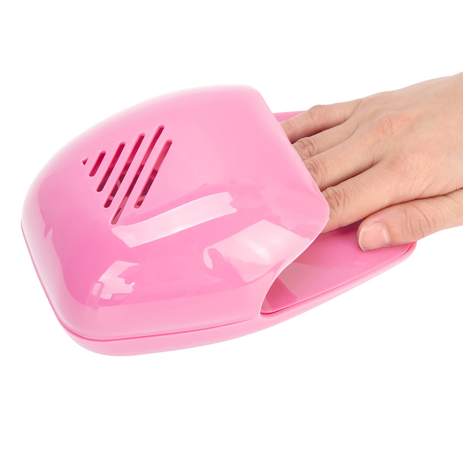 Portable Nail Dryer Fan - Quick Drying Nail Polish Cooler for Home & Salon Use - Fast Airflow Nail Art Dryer for Gel, Acrylic & Regular Polish - Perfect for Manicures, Pedicures & Nail Art Sessions