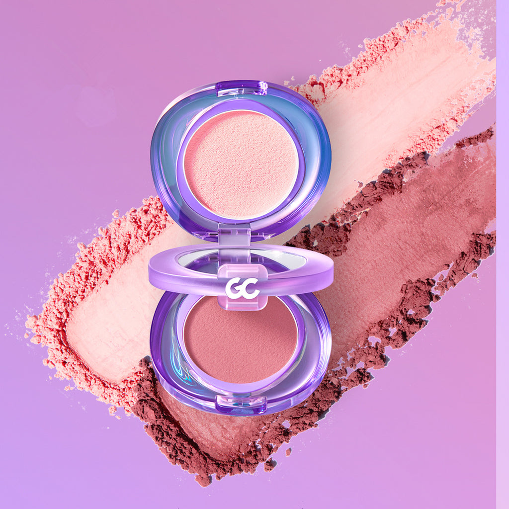 Girls Crush Adventure Game Series 2 Color Matte Blusher - Long Lasting Cheek Makeup for Cosplay, Anime Conventions & Fantasy Costume Parties