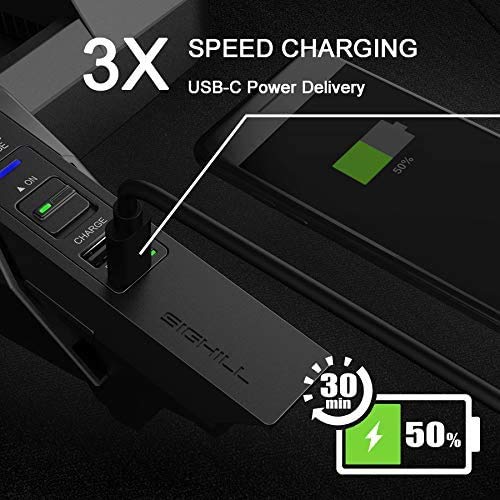 SIGHILL 15W MAX Wireless Car Charger for Mercedes Benz C-Class & GLC (2015-2022) | Qi Fast Charging Dock with Dual USB Ports | Perfect for C63 AMG & Daily Commuting