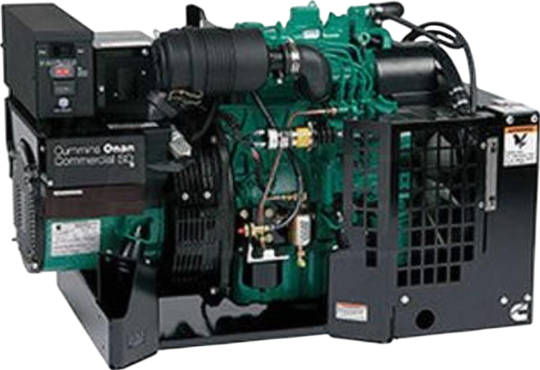 Cummins Onan SD 7500 7.5kW Diesel Generator - Commercial & Mobile Power Solution (120V/240V Single Phase) - Perfect for Construction Sites, Emergency Backup & RV Power