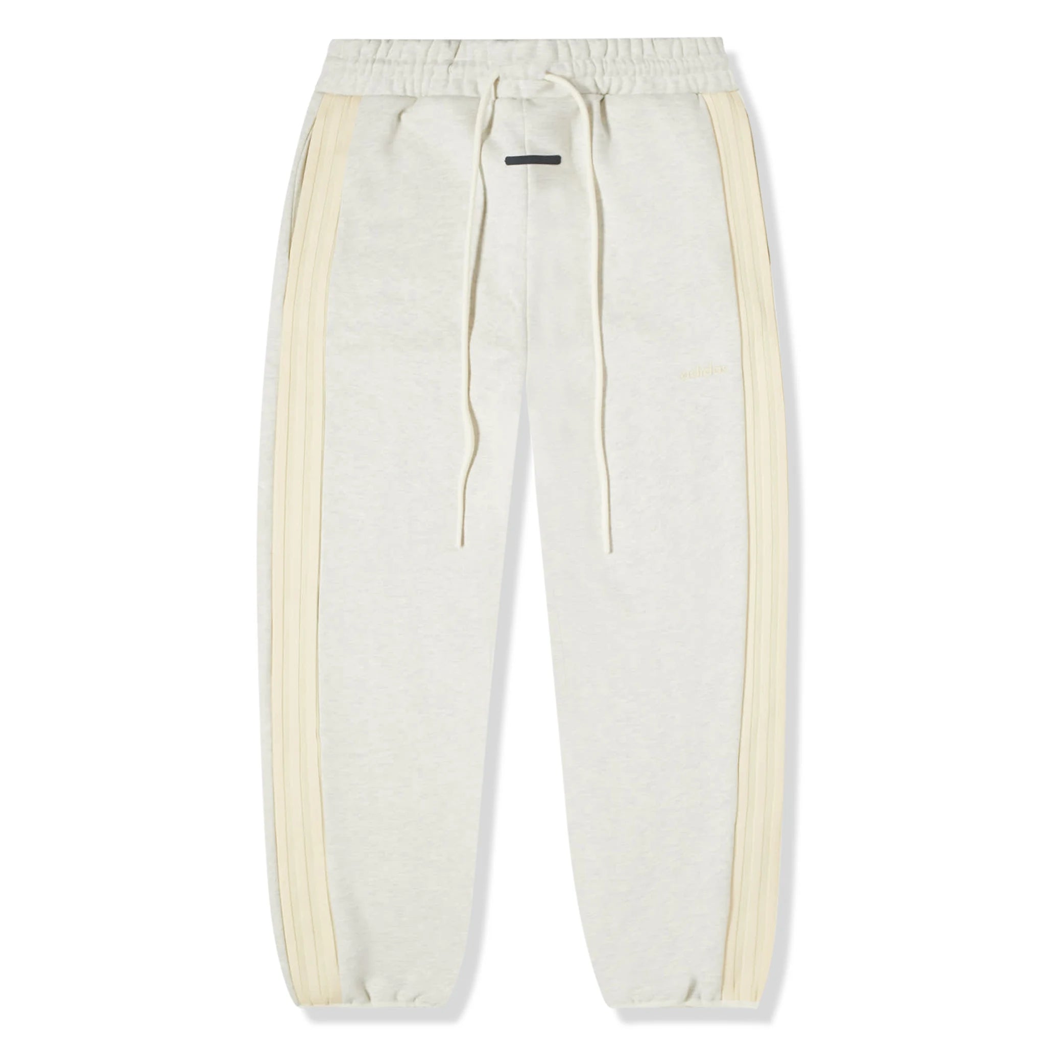 Adidas x Fear of God Athletics Heavy Fleece Sweatpants for Men - Oatmeal Heather Color | Comfortable Lounge Pants for Casual Wear, Gym & Street Style